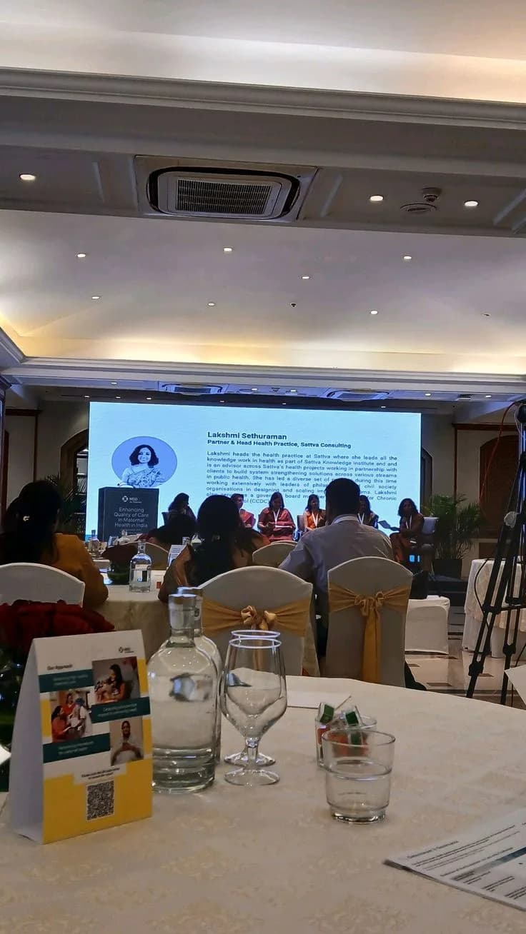 Corporate photography — Business conference panel session photography