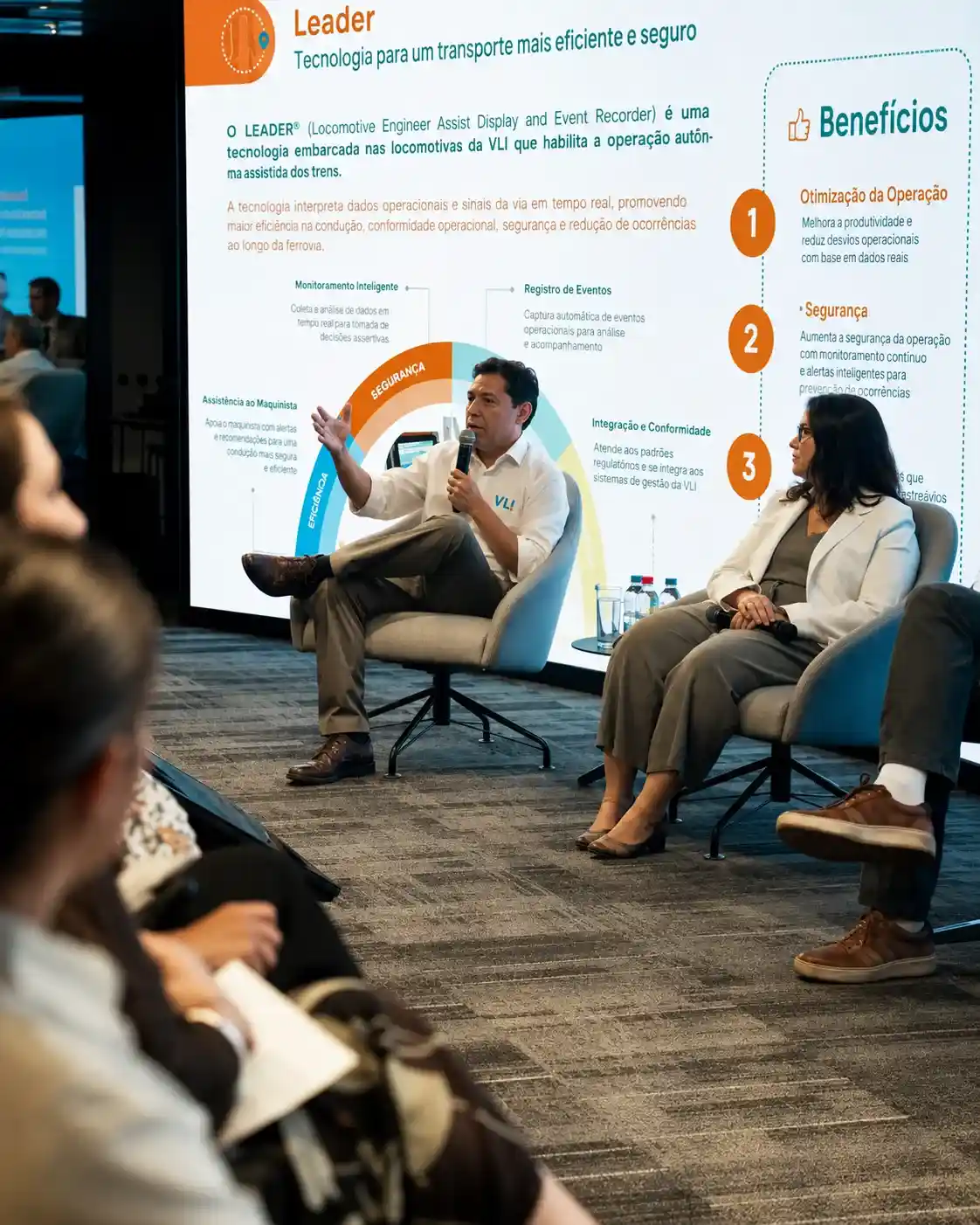 Corporate photography — Expert speaker session corporate event