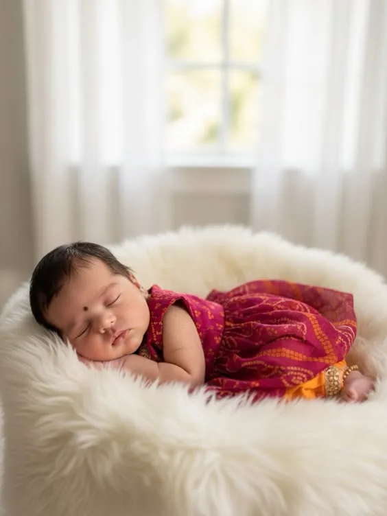 Portrait photography — Baby sleeping portrait photography