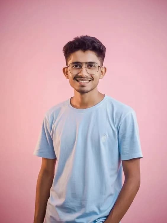 Portrait photography — Casual portrait photography young man